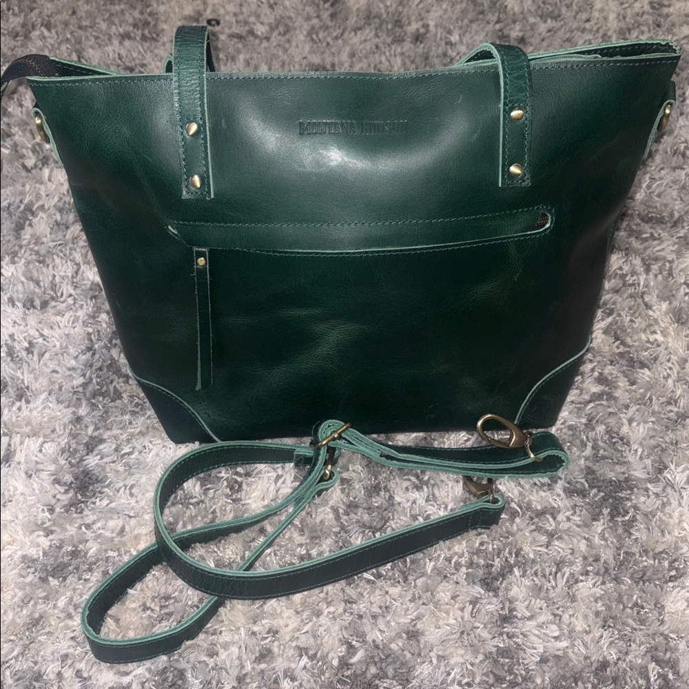 Montana Hudson Vintage Eva Leather Tote
